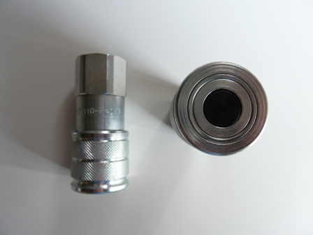 FLAT FACE COUPLING FEMALE 3/8" BSP (1) HYDRAULIC